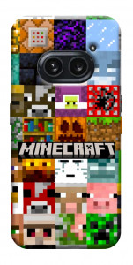 Чохол Minecraft collage для Nothing Phone (2a)