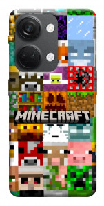 Чохол Minecraft collage для OnePlus Nord 3