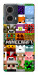 Чехол Minecraft collage для Motorola Moto G85