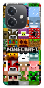 Чохол Minecraft collage для Oppo A40m