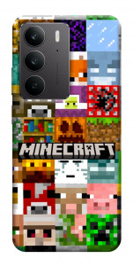 Чохол Minecraft collage для Realme C75