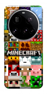 Чохол Minecraft collage для Xiaomi 15 Ultra