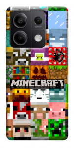 Чохол Minecraft collage для Xiaomi Redmi Note 13 5G