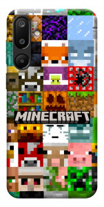 Чохол Minecraft collage для Galaxy M16 5G