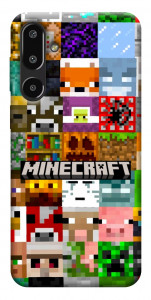 Чохол Minecraft collage для Galaxy F16 5G