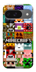Чехол Minecraft collage для Google Pixel 10 Pro