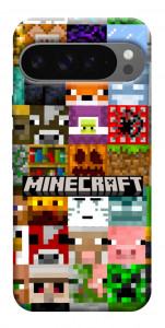 Чехол Minecraft collage для Google Pixel 10 Pro XL