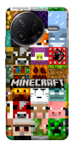 Чохол Minecraft collage для Xiaomi Poco F7 Pro