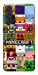 Чехол Minecraft collage для Galaxy M55