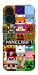 Чехол Minecraft collage для iPhone 17
