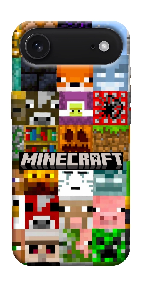 Чехол Minecraft collage для iPhone 17 Air