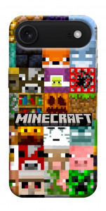 Чехол Minecraft collage для iPhone 17 Air