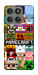 Чехол Minecraft collage для Motorola Edge 60 Pro