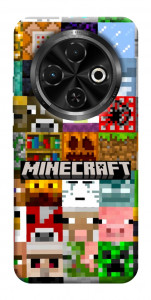 Чохол Minecraft collage для TECNO Spark 30C (KL5n)