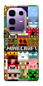Чехол Minecraft collage для Infinix Note 50 Pro+