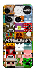 Чохол Minecraft collage для Nothing Phone (3)