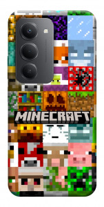 Чохол Minecraft collage для Xiaomi Redmi 15 (Europe version)