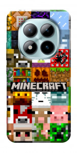 Чехол Minecraft collage для Xiaomi Redmi Note 15 Pro+ 5G