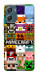 Чохол Minecraft collage для Motorola Moto G06