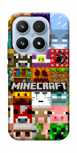 Чехол Minecraft collage для Xiaomi 17