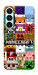 Чехол Minecraft collage для Galaxy S26