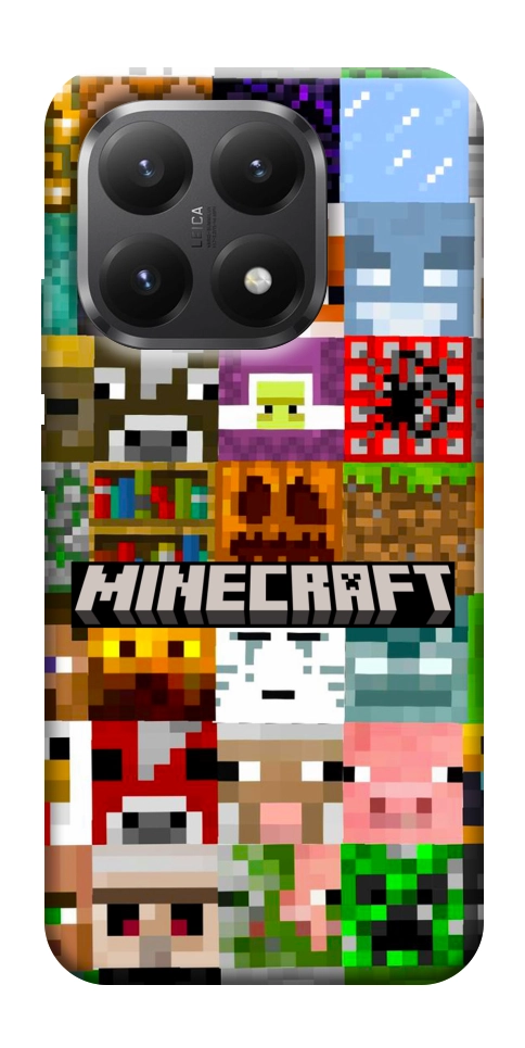 Чохол Minecraft collage для Xiaomi 15T