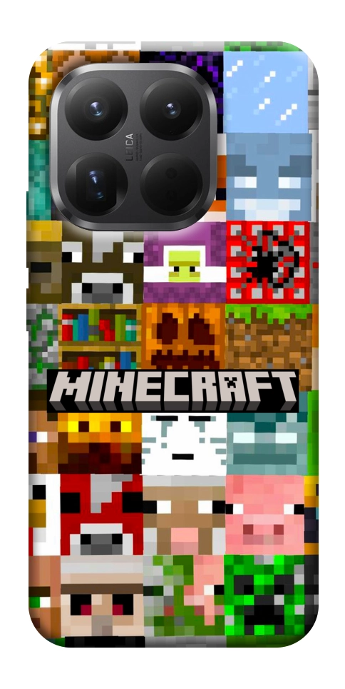 Чохол Minecraft collage для Xiaomi 15T Pro