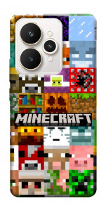 Чехол Minecraft collage для Realme 15