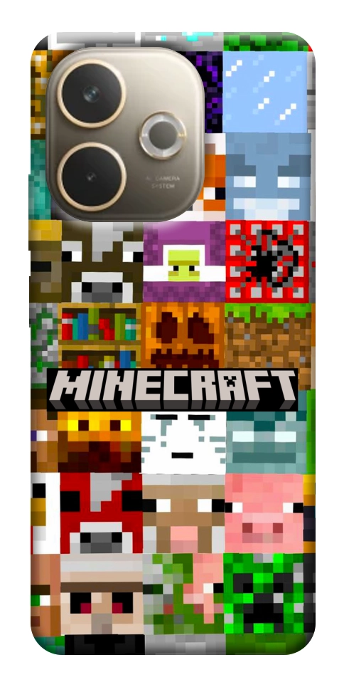 Чехол Minecraft collage для Oppo A5 Pro 4G