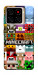Чехол Minecraft collage для ZTE Blade A56