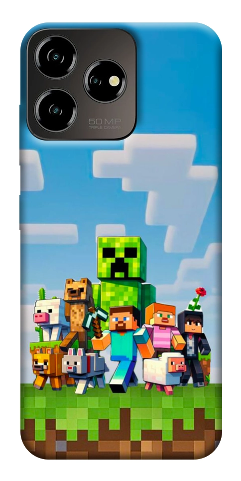 Чехол Block Adventure для ZTE Blade V50 Design 4G