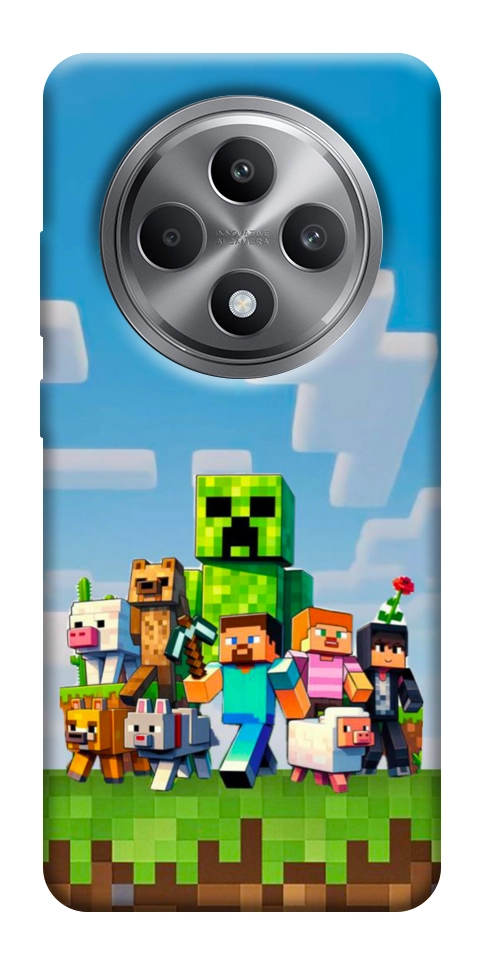 Чехол Block Adventure для Oppo Reno 12 F 4G