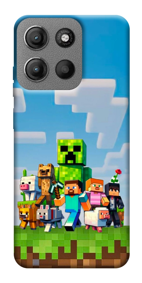 Чехол Block Adventure для Motorola Moto G15 4G