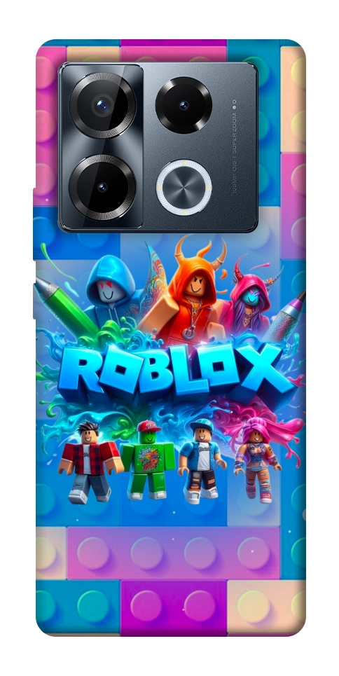 Чехол Brick logo для Infinix Note 40 Pro 4G