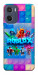 Чехол Brick logo для Motorola Moto E15