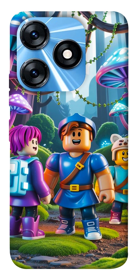 Чохол Mushroom forest для TECNO Spark 10