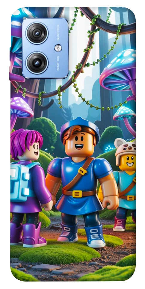 Чехол Mushroom forest для Motorola Moto G84