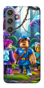 Чехол Mushroom forest для Galaxy S24+