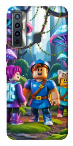 Чехол Mushroom forest для TECNO Camon 17