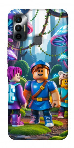 Чохол Mushroom forest для TECNO Spark 7