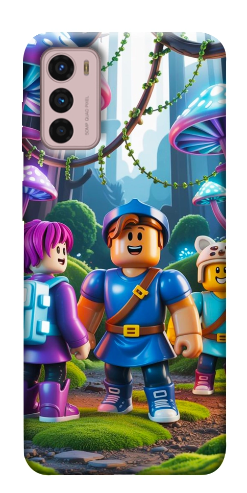 Чехол Mushroom forest для Motorola Moto G42
