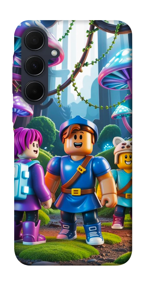 Чехол Mushroom forest для Galaxy A55