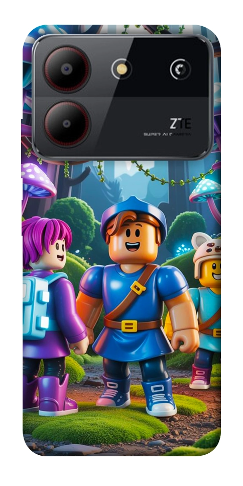 Чехол Mushroom forest для ZTE Blade A54 4G