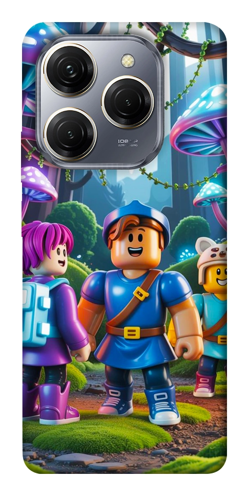 Чехол Mushroom forest для TECNO Spark 20 Pro