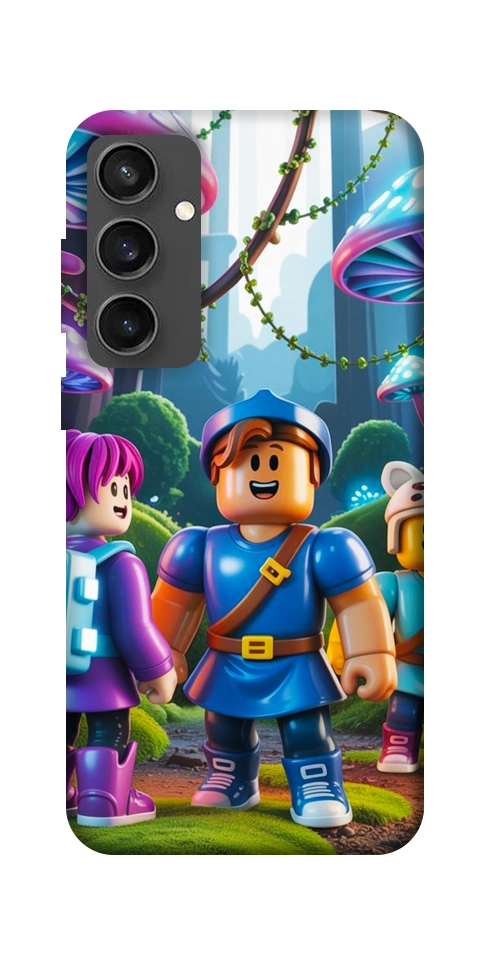 Чехол Mushroom forest для Galaxy S24 FE