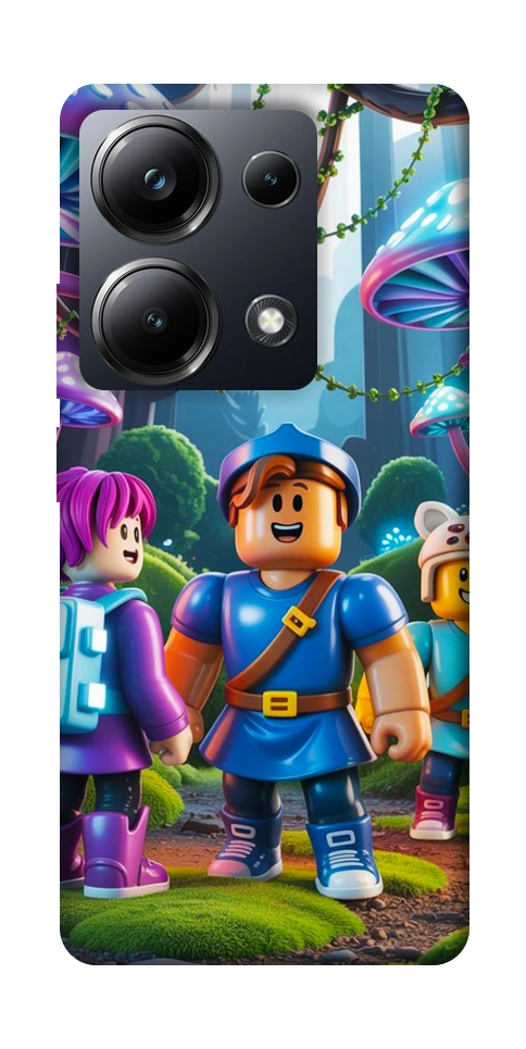 Чехол Mushroom forest для Xiaomi Poco M6 Pro 4G