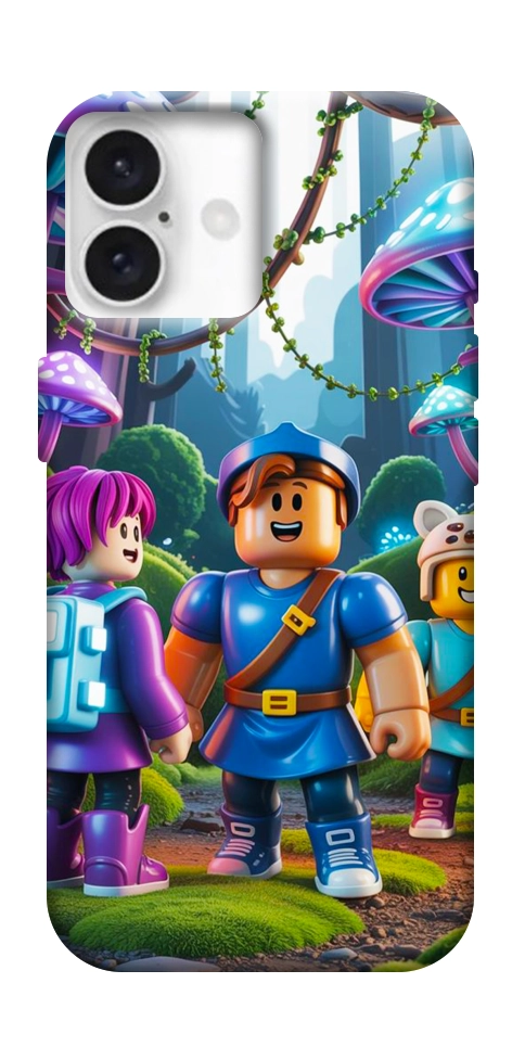 Чехол Mushroom forest для iPhone 16