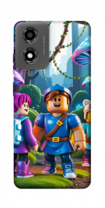 Чехол Mushroom forest для Motorola Moto E14
