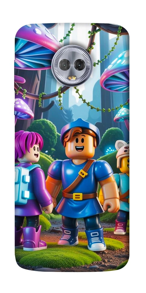Чехол Mushroom forest для Motorola Moto G6 Plus