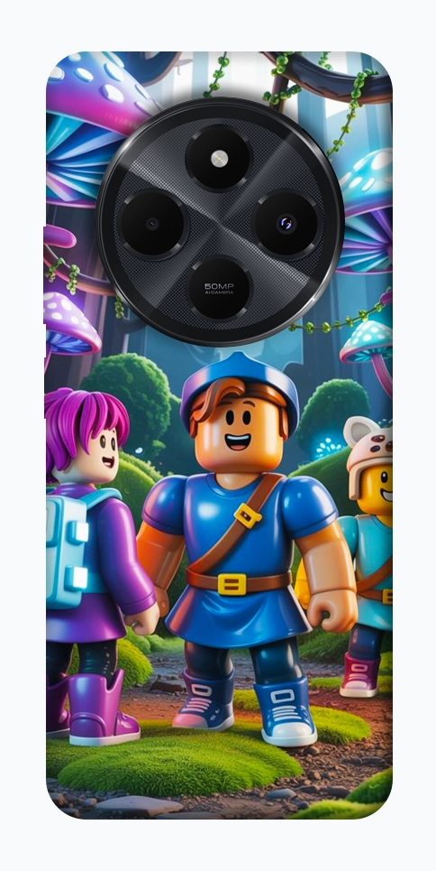 Чехол Mushroom forest для Xiaomi Redmi 14C